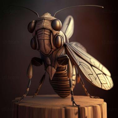 3D model Cylindrachetidae (STL)